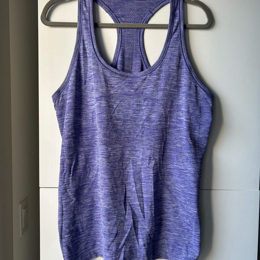 Lululemon Purple Swiftly Tech Racerback Tank Top